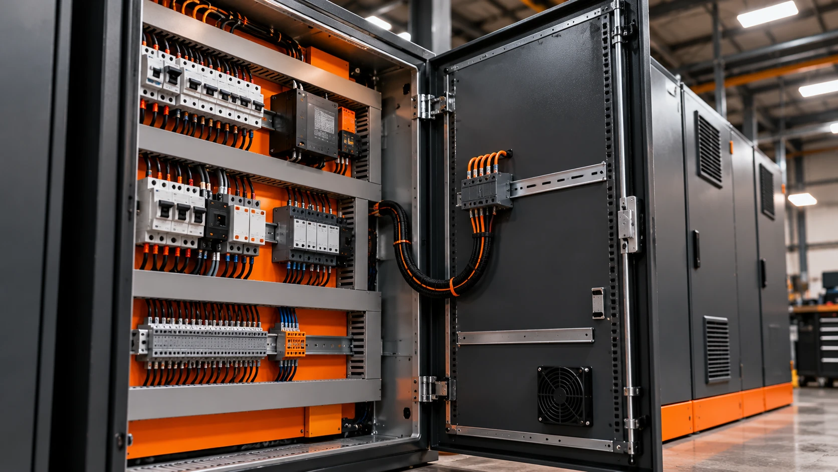Gabinete metálico para instalación eléctrica