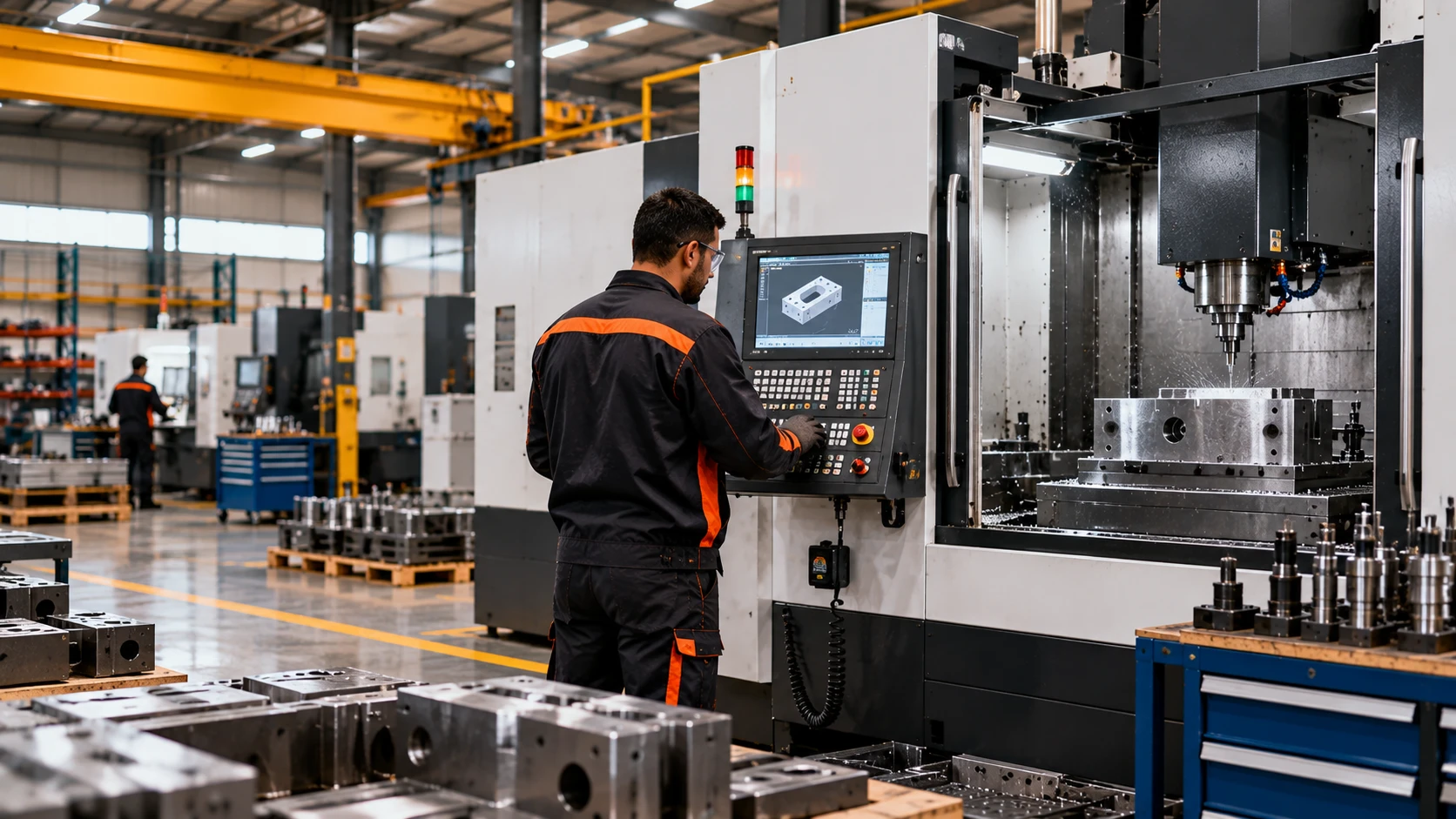 Componente metálico para máquina